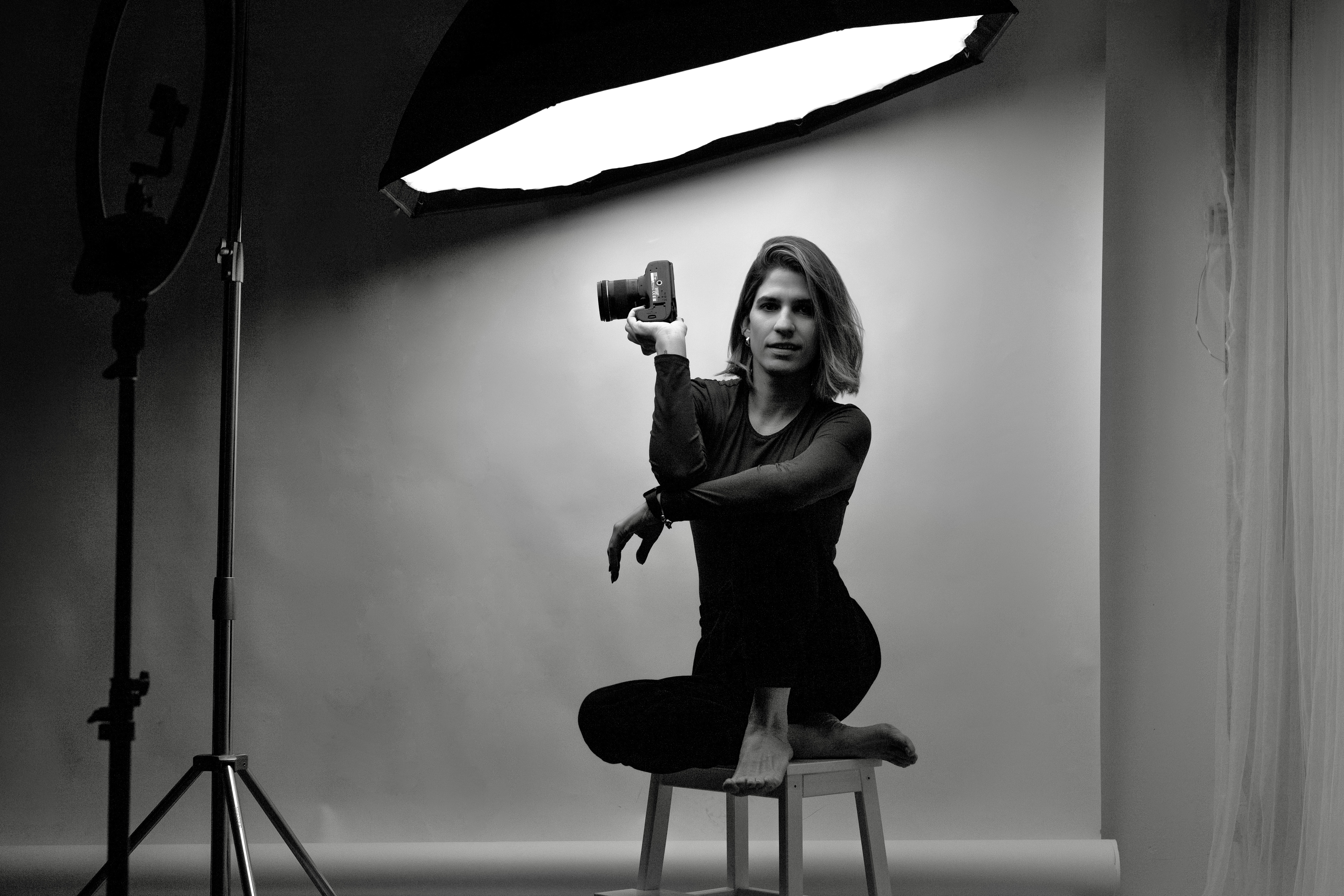 Claudia Nassisi en su estudio